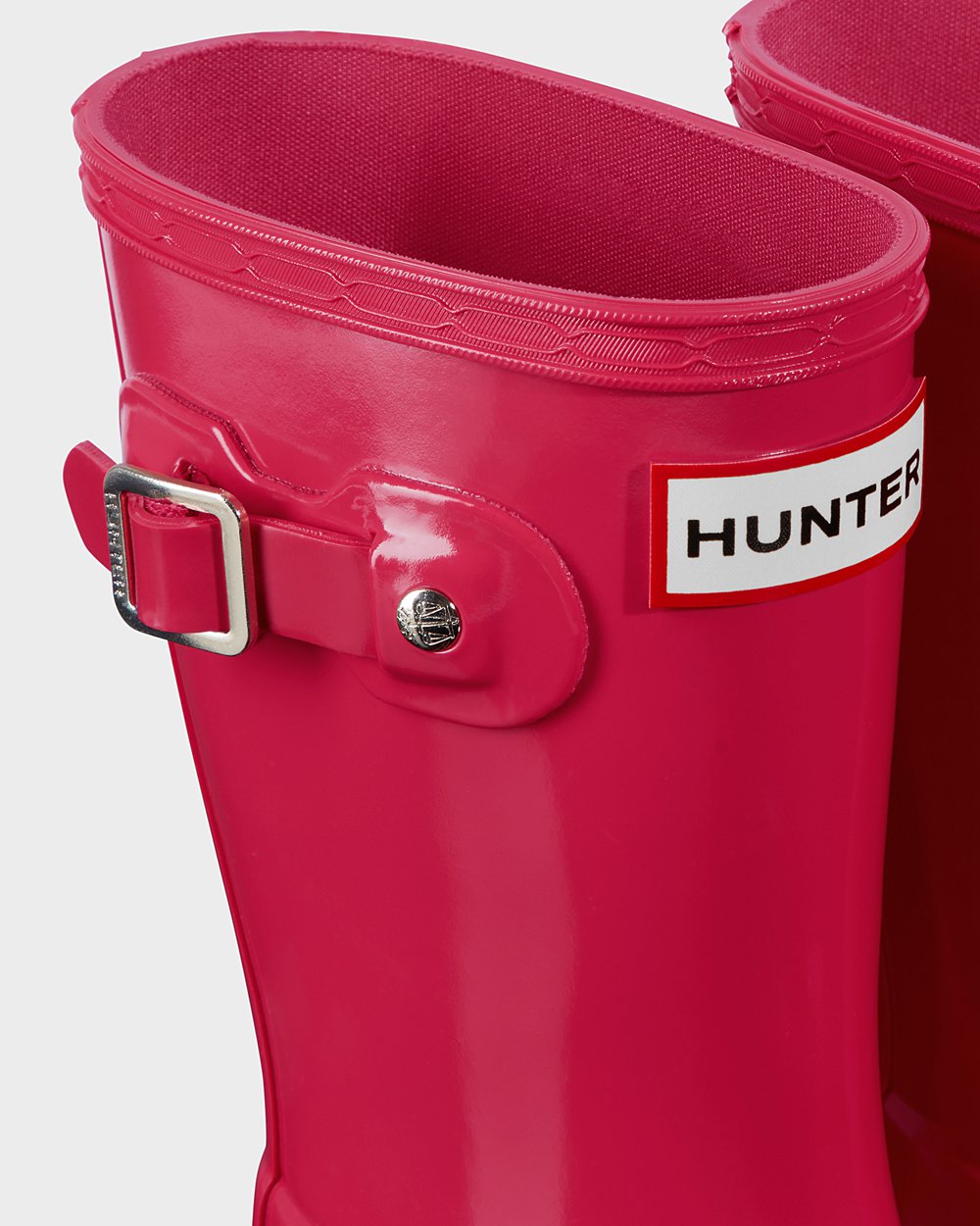 Gummistövlar Barn - Hunter Original Små Gloss - Rosa - 204783-VFR